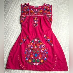 Colorful Embroidered Kids Dress 7/8